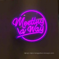 Neon sign flexible wall mounted custom led light letters outside signage